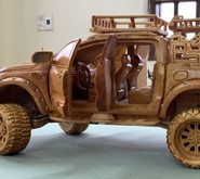 Пикап Ford Ranger из дерева оценили в 150 тысяч рублей